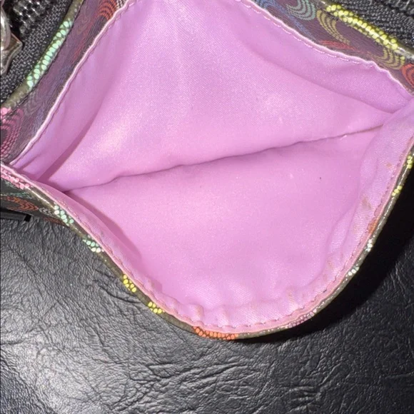 Coach Multicolor C Signature Wristlet, EUC - Picture 6 of 11